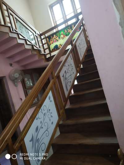 Staircase Designs by Carpenter Poulose Antony, Ernakulam | Kolo