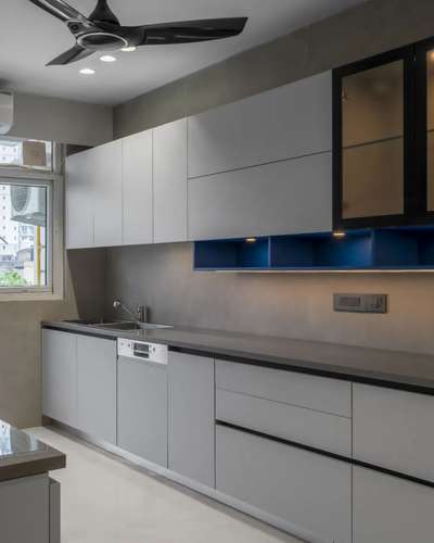 Kitchen, Storage Designs by Architect de la casa  interior, Noida | Kolo