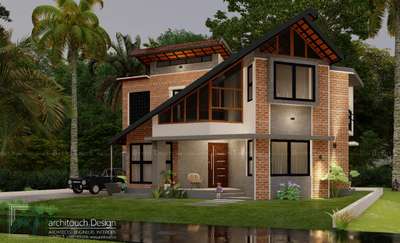 Exterior Designs by Architect Architouch Design, Malappuram | Kolo