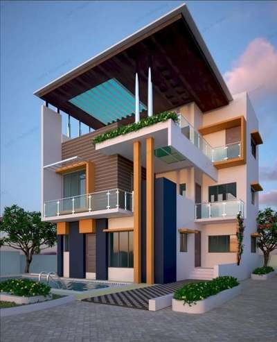 Exterior Designs by Architect Hr Raman, Jaipur | Kolo