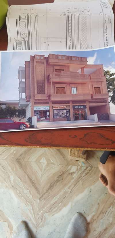 Exterior Designs by Civil Engineer Raju Khilery, Jodhpur | Kolo