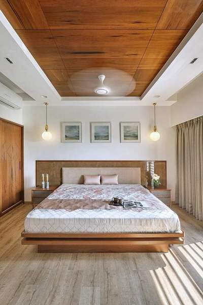 Ceiling, Furniture, Lighting, Bedroom, Storage Designs by Carpenter Kanchpal and RAJU Moriye, Malappuram | Kolo