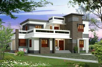 Exterior Designs by Contractor Sreejith chekkotta valayam, Kozhikode | Kolo