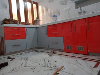 Kitchen, Storage Designs by Contractor Durgesh Daiya, Jodhpur | Kolo