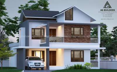 Door, Window, Dining, Bedroom, Staircase, Roof, Kitchen, Living Designs by Civil Engineer AG BUILDERS ENGINEERS AND ARCHITECTS, Kozhikode | Kolo