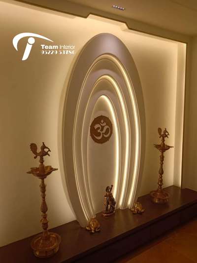 Prayer Room, Lighting, Home Decor Designs by Interior Designer Mustafa Modi, Indore | Kolo