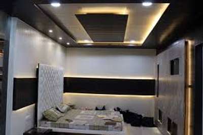 Ceiling, Bedroom, Furniture, Lighting, Storage Designs by Interior Designer Satyanarayan Vaishnav, Ajmer | Kolo