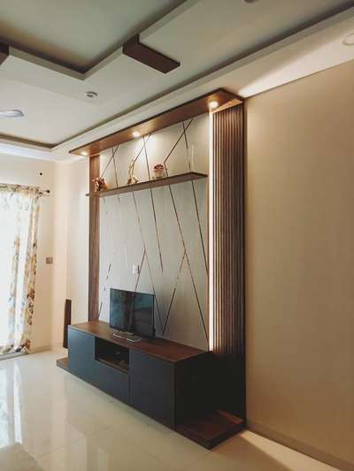 Living, Lighting, Storage Designs by Interior Designer tina mandloi , Bhopal | Kolo