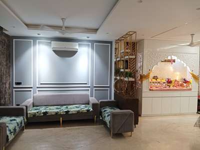 Furniture, Living, Lighting, Electricals, Prayer Room, Storage Designs by Painting Works Saalim Sheikh, Delhi | Kolo