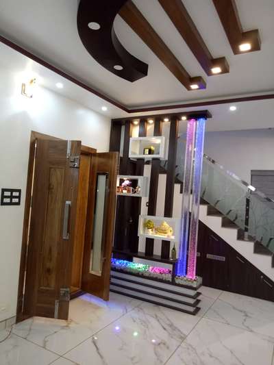 Wall, Furniture, Staircase, Door, Ceiling Designs by Interior Designer Rajeev lal.m Mohanan, Kollam | Kolo
