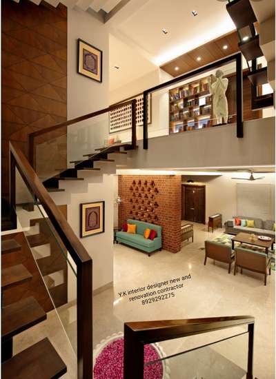 Lighting, Living, Furniture, Table, Staircase Designs by Interior Designer YK  Interior Designer , Delhi | Kolo