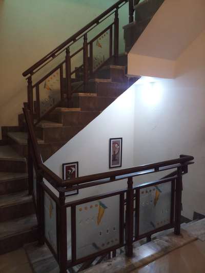 Staircase Designs by Contractor Ramdin Vishwakarma, Indore | Kolo