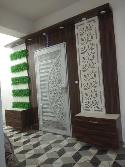 Door, Storage, Flooring Designs by Carpenter azad saifi, Ghaziabad | Kolo