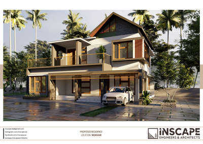 Exterior Designs by Architect INSCAPE ARCHITECTS, Kozhikode | Kolo
