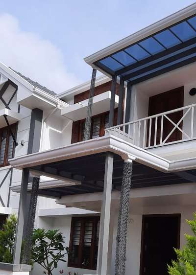 Exterior Designs by Building Supplies KPG ROOFINGS Kozhikode , Kozhikode | Kolo