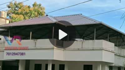 Roof Designs by Fabrication & Welding Syam vazhathusserilroofs Roofing service, Alappuzha | Kolo