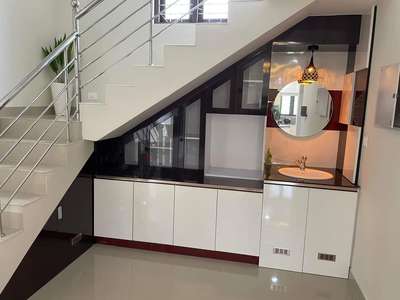 Bathroom, Staircase Designs by Carpenter Kerala Carpenters  Work , Ernakulam | Kolo