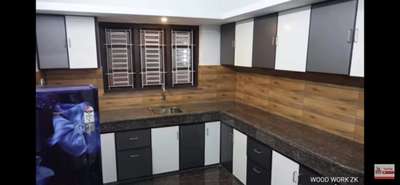 Kitchen, Storage Designs by Contractor syam  chandran, Wayanad | Kolo