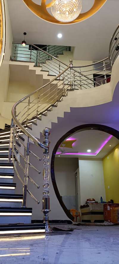 Staircase Designs by Building Supplies panna  Ram, Indore | Kolo