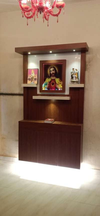Prayer Room Designs by Carpenter prasad M V prasad, Kottayam | Kolo