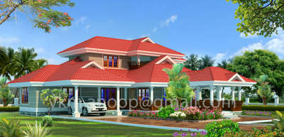 Exterior Designs by 3D & CAD Anoop Tk, Kottayam | Kolo