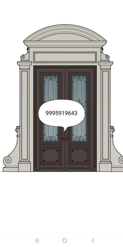 Door Designs by Mason Shibu TP, Ernakulam | Kolo