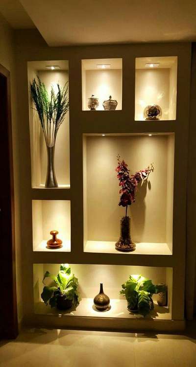 Storage, Lighting, Home Decor Designs by Carpenter Sujith nedungottur, Palakkad | Kolo