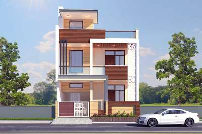 Exterior, Lighting Designs by Civil Engineer Jaimain Engineers Builders, Jaipur | Kolo