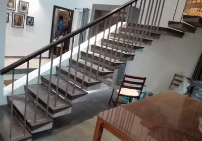 Staircase Designs by Contractor prejimon Dream Home Vaikam, Kottayam | Kolo