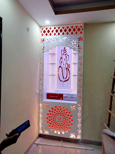 Prayer Room, Storage Designs by Carpenter Mohd Rashid, Delhi | Kolo