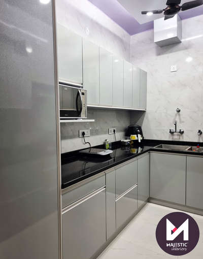 Kitchen, Storage Designs by Interior Designer MAJESTIC INTERIORS ™, Faridabad | Kolo