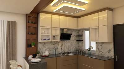 Kitchen, Storage Designs by Architect Praveen Chauhan  Construction and Interior, Delhi | Kolo