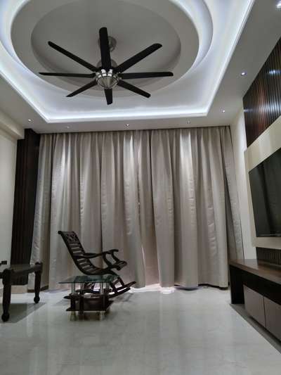 Ceiling, Furniture, Lighting, Living, Storage Designs by Carpenter Rashokkumar Nishad, Gurugram | Kolo