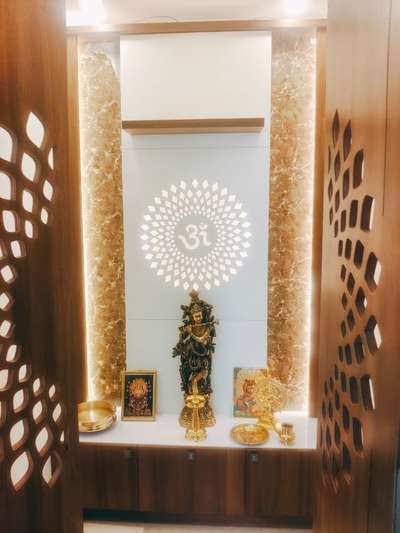 Prayer Room Designs by Carpenter Nikhil KC, Kannur | Kolo