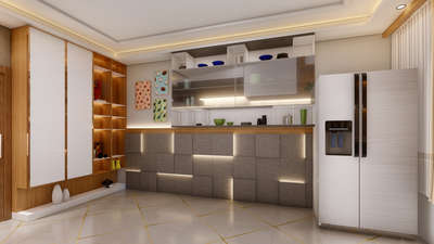 Kitchen, Lighting, Storage Designs by Interior Designer Piyush  Solanki , Indore | Kolo