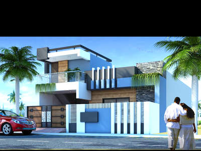 Exterior Designs by Contractor shabaz khan, Bhopal | Kolo