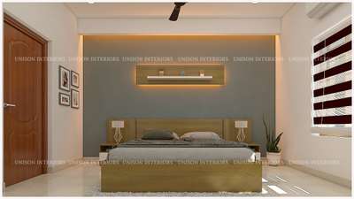 Lighting, Furniture, Bedroom, Storage Designs by Building Supplies Unison Interiors, Kottayam | Kolo
