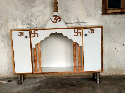 Prayer Room, Storage Designs by Contractor Moinuddin saife9350074852, Ghaziabad | Kolo