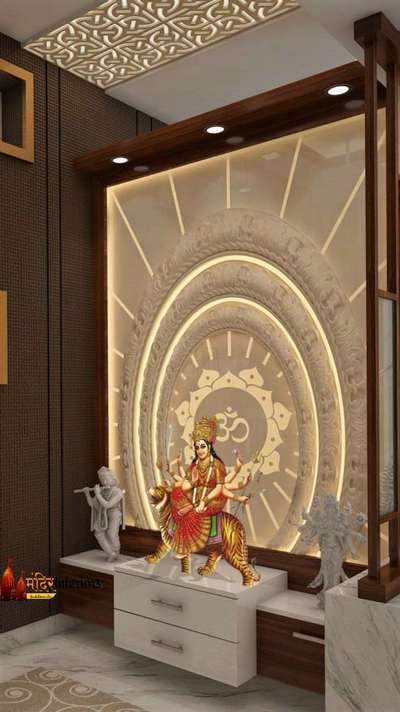 Prayer Room, Storage Designs by Building Supplies monu gahlot, Panipat | Kolo