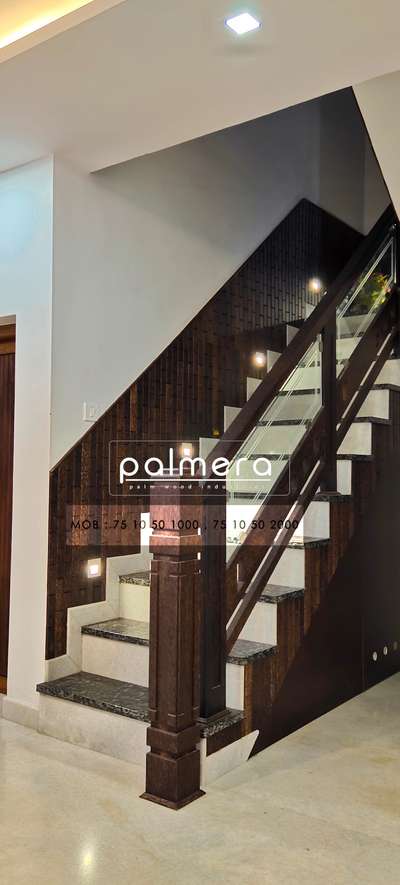 Staircase Designs by Carpenter hashim modavan, Palakkad | Kolo