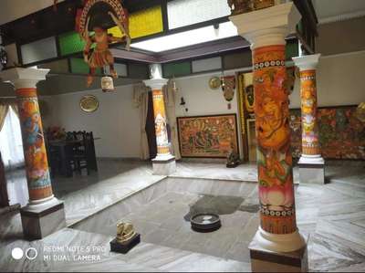 Ceiling, Wall, Flooring Designs by Interior Designer Kerala Art Gallery  9846460111, Ernakulam | Kolo