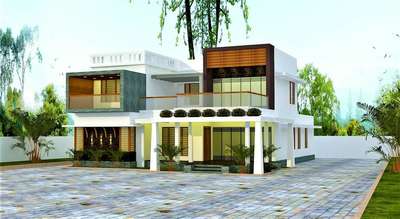 Exterior, Outdoor Designs by Civil Engineer Siraj Ummer, Idukki | Kolo