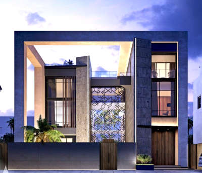 Exterior Designs by Contractor Shahid Patel, Indore | Kolo