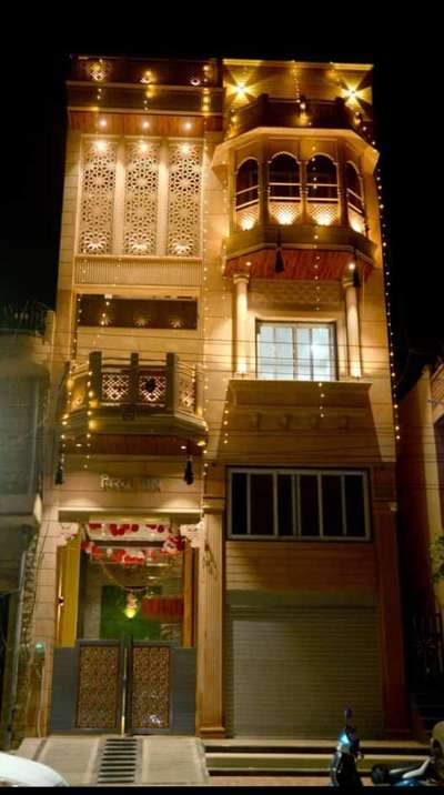 Exterior, Lighting Designs by Contractor Shohil Khan, Jodhpur | Kolo