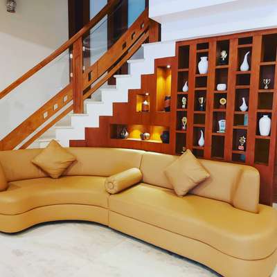 Storage, Living, Staircase Designs by Interior Designer nisam pt, Malappuram | Kolo
