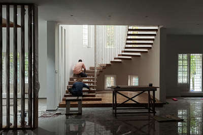 Staircase Designs by Architect YatraLiving Architecture Interior, Ernakulam | Kolo