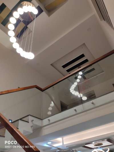 Ceiling, Lighting, Home Decor, Staircase Designs by Interior Designer Antony Mp, Kottayam | Kolo
