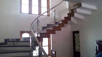 Staircase, Window Designs by Fabrication & Welding Jijo Innovative Engineering, Alappuzha | Kolo