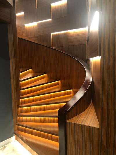 Staircase Designs by Interior Designer Muhammad  Ali , Kozhikode | Kolo