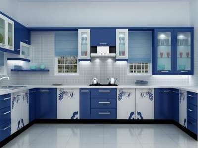Kitchen, Storage Designs by Building Supplies Yamin Syfee, Gurugram | Kolo